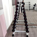 Gimnasio de almacenamiento 10 par de rejilla vertical con mancuernas